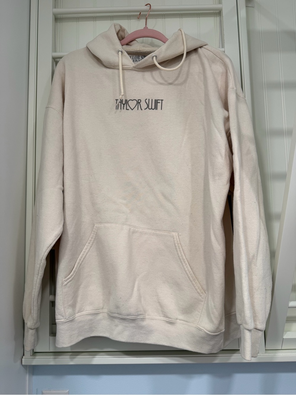 Taylor Swift Tour Hoodie in Cream